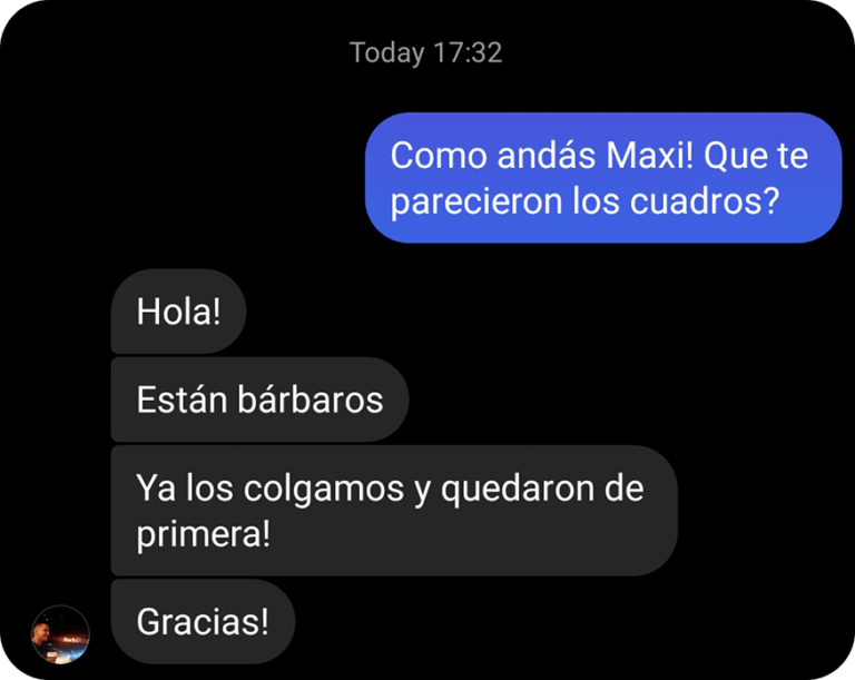 Opinión de un cliente de Chiesa Studio. Testimonio 54.
