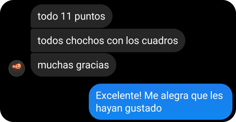 Opinión de un cliente de Chiesa Studio. Testimonio 22.
