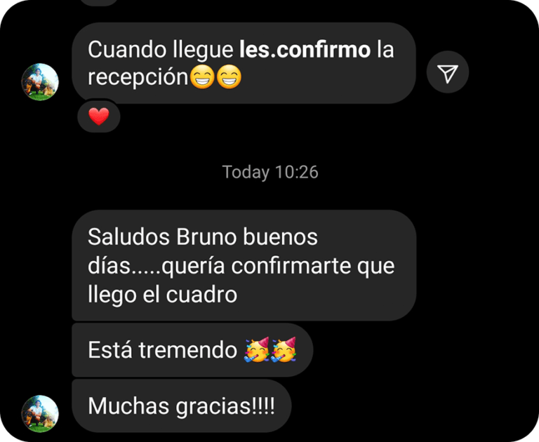 Opinión de un cliente de Chiesa Studio. Testimonio 27.
