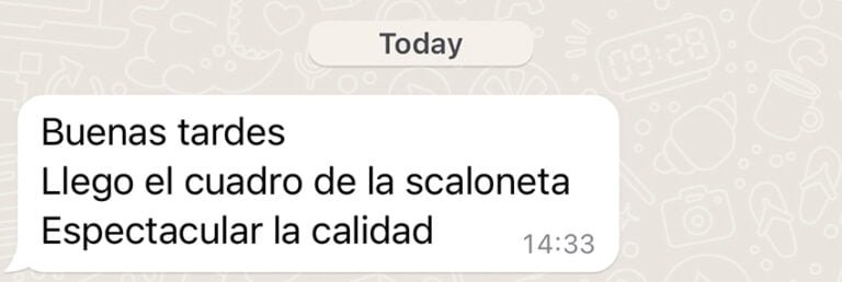 Opinión de un cliente de Chiesa Studio. Testimonio 83.
