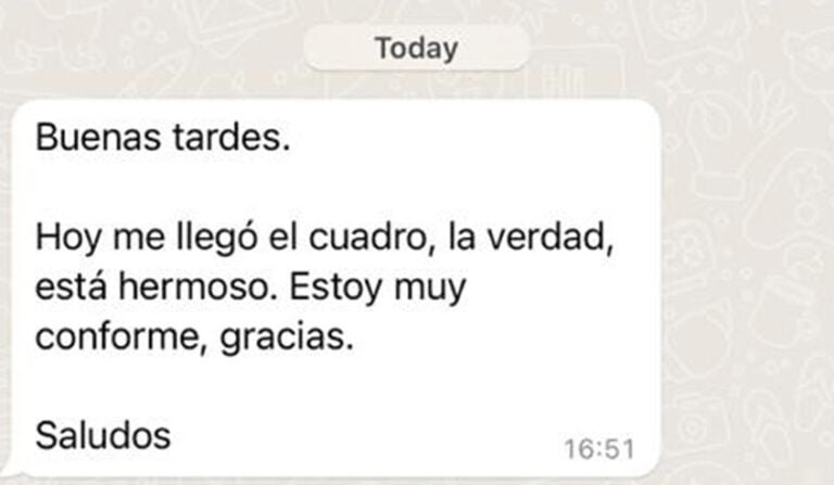 Opinión de un cliente de Chiesa Studio. Testimonio 93.