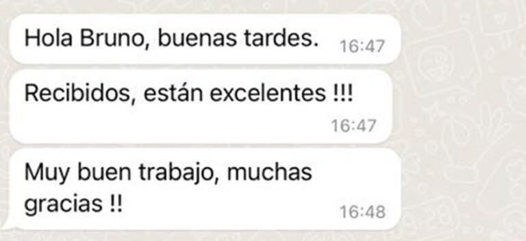 Opinión de un cliente de Chiesa Studio. Testimonio 53.