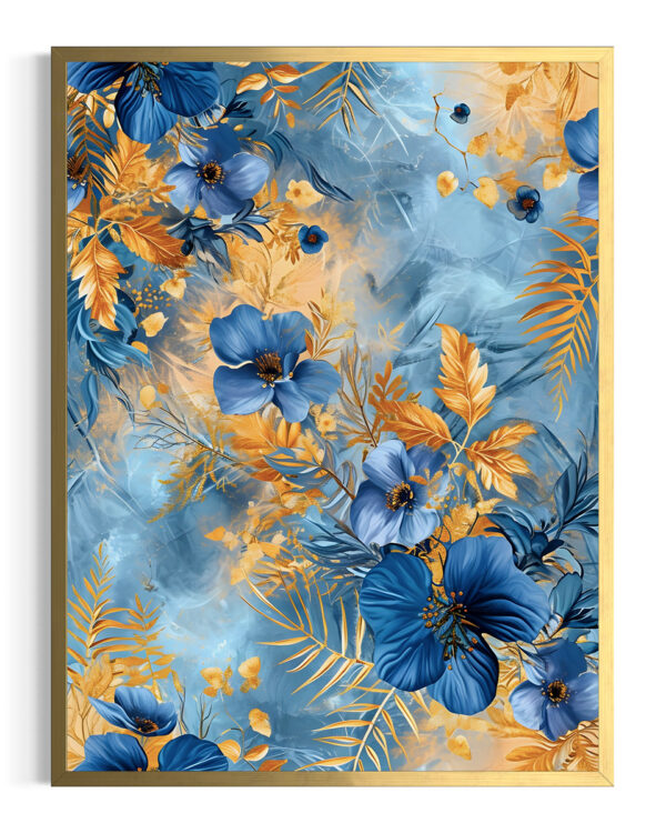 Azul & Dorado