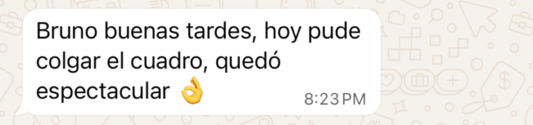 Opinión de un cliente de Chiesa Studio. Testimonio 114.